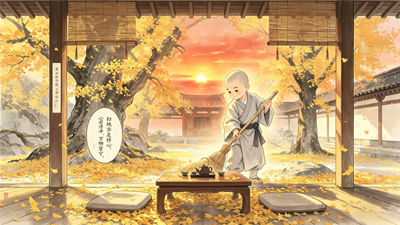 青崖禅院扫叶记漫画封面